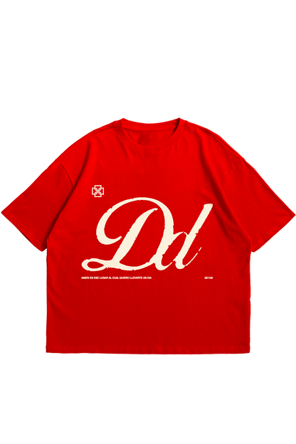 DUKI OFICIAL TEE BOXY OVERSIZE DIdI ROJA