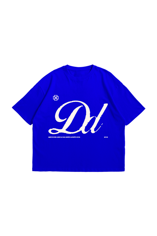 DUKI OFICIAL TEE BOXY OVERSIZE DIdI BLUE